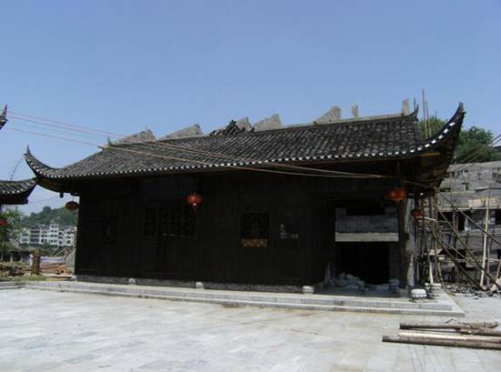 A scenic view of Xiangxi Liye Daban Yizhi Muqun
