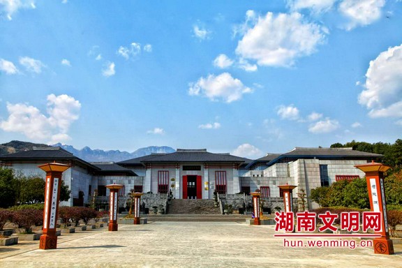 A scenic view of Xiangxi Liye Gucheng Yizhi