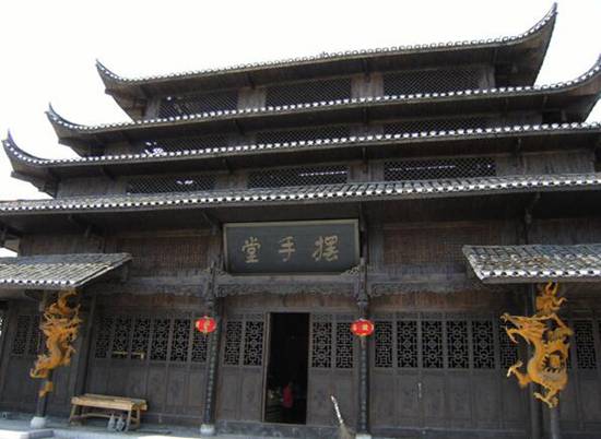A scenic view of Xiangxi Liye Gucheng Yizhi