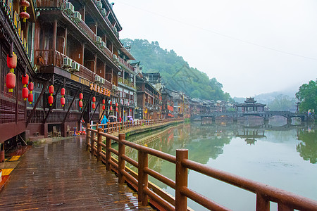 A scenic view of Xiangxi Sifangcheng Yizhi