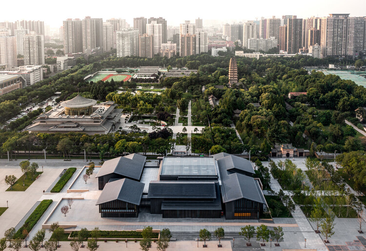 A scenic view of Xianyang Anren Porcelain Kiln Site