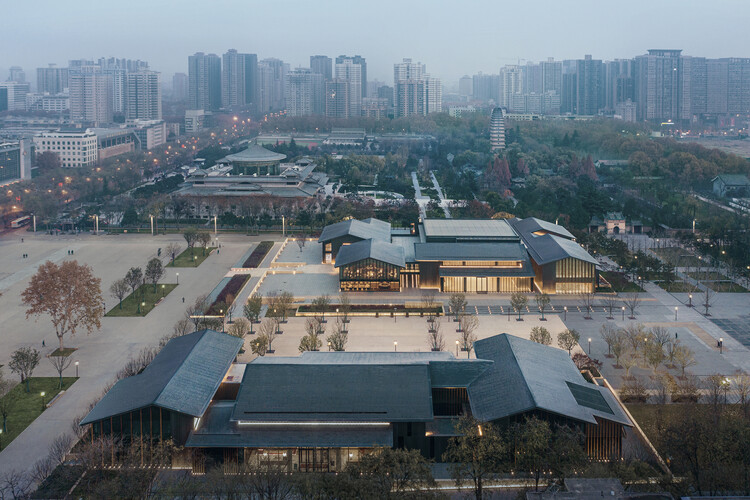 A scenic view of Xianyang Anren Porcelain Kiln Site