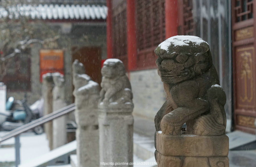 A scenic view of Xianyang Confucian Temple