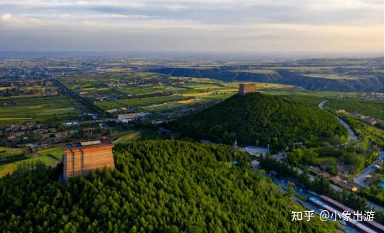 A scenic view of Xianyang Tailing Mausoleum