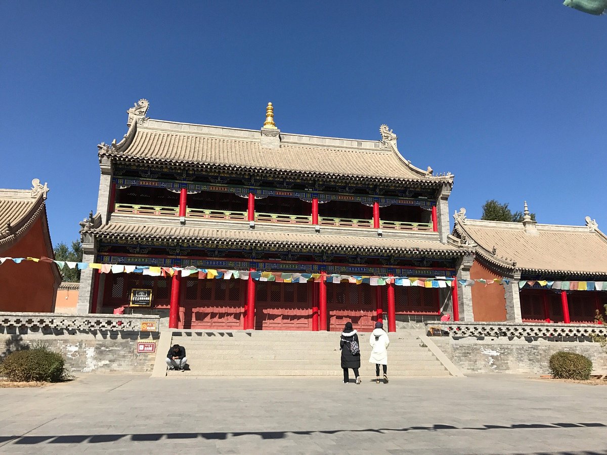 A scenic view of Xilingol Beizimiao