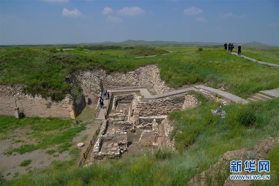 A scenic view of Xilingol Yuanshangduyizhi