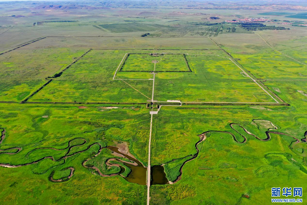 A scenic view of Xilingol Yuanshangduyizhi