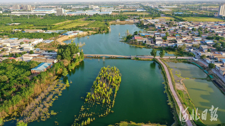 A scenic view of Xingtai Grand Canal