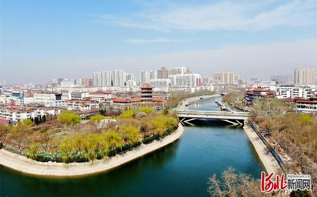 A scenic view of Xingtai Grand Canal