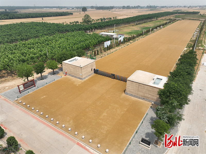 A scenic view of Xingtai Longyao Tang Ancestral Tomb