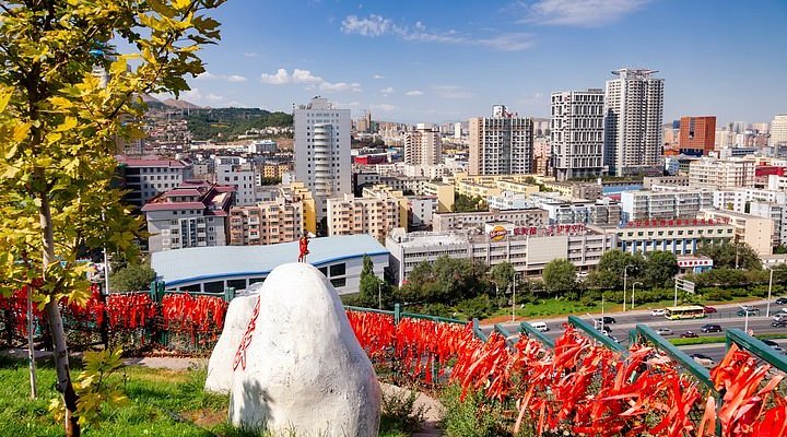 A scenic view of Xinxiang Baiquan