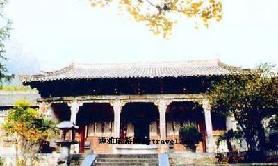 A scenic view of Xinxiang Baiyunsi