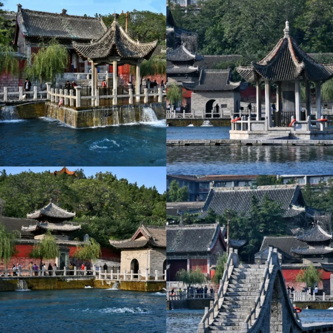 A scenic view of Xinxiang Tianwangsishanjita