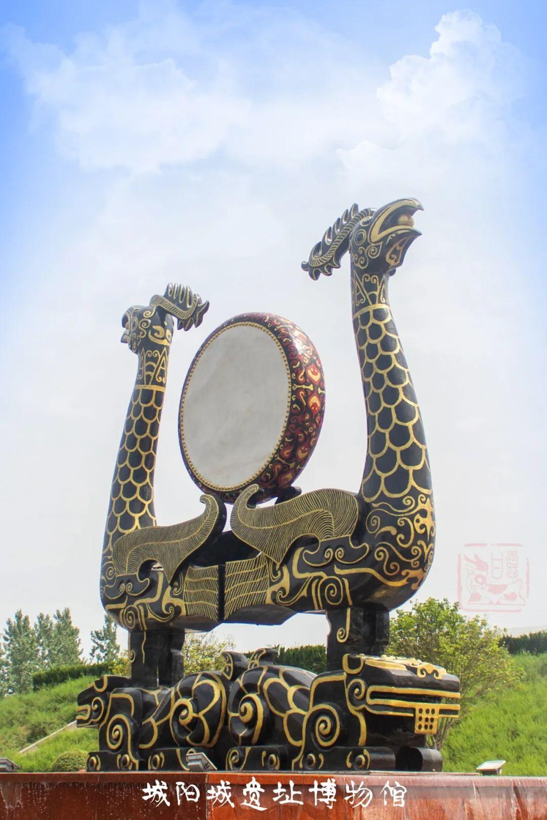 A scenic view of Xinyang Chengyangchengzhi