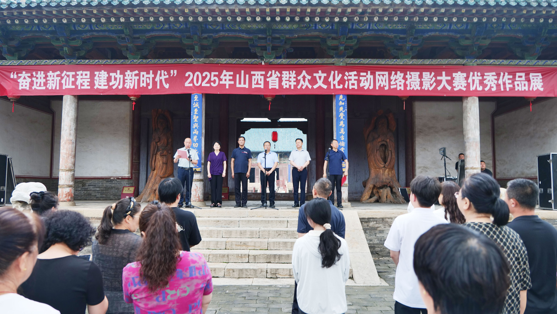 A scenic view of Xinzhou Daixian Confucian Temple