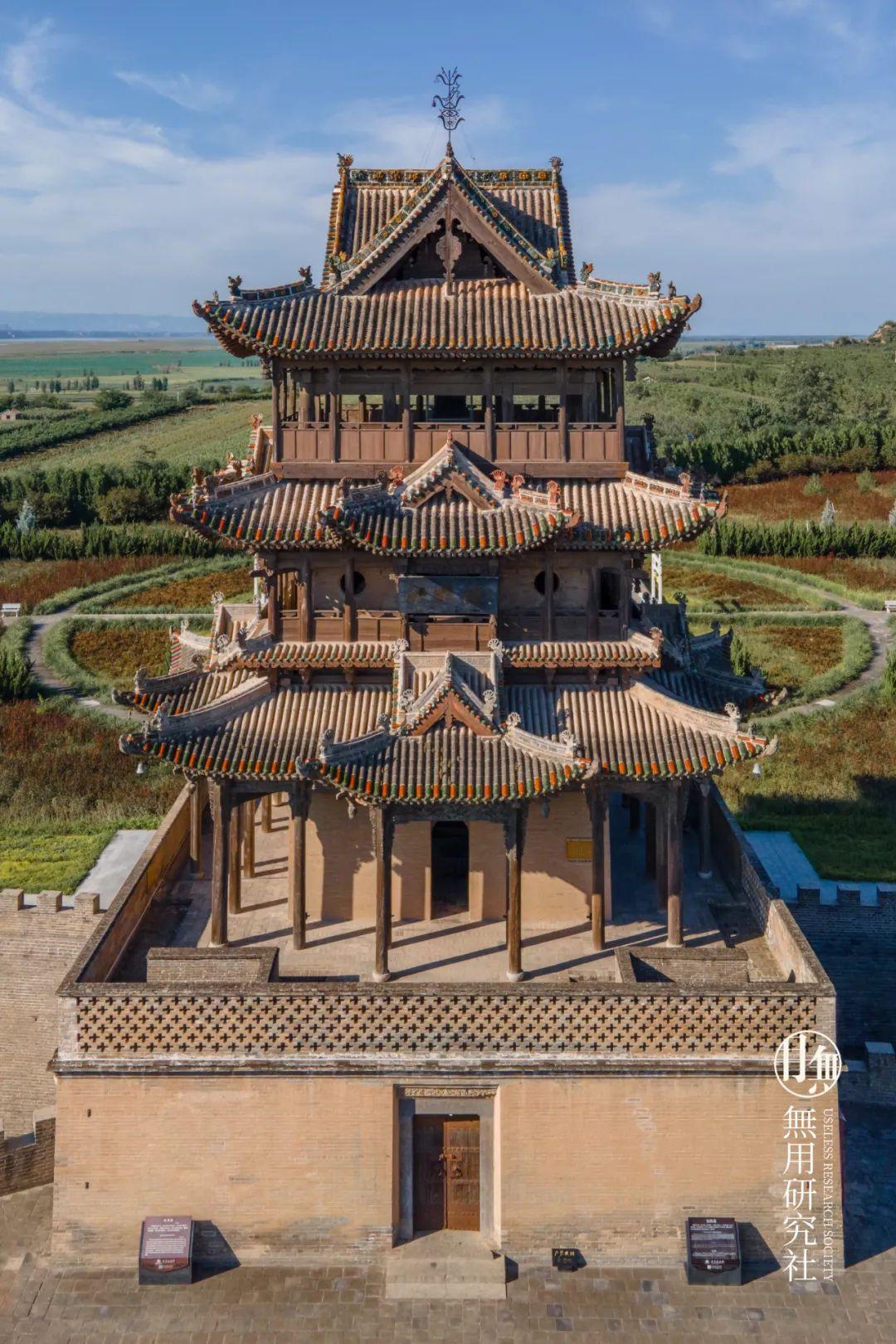 A scenic view of Xinzhou Fenyang Palace Site