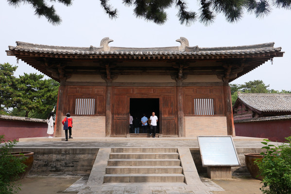 A scenic view of Xinzhou Jingle Confucian Temple