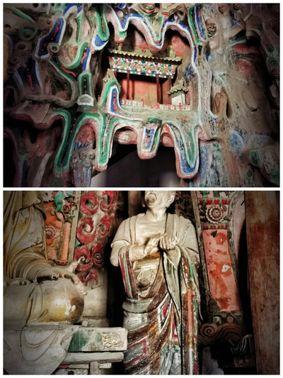A scenic view of Xinzhou Liuhui Hongfu Temple