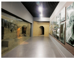 A scenic view of Xinzhou Xihetou Tunnel Warfare Site