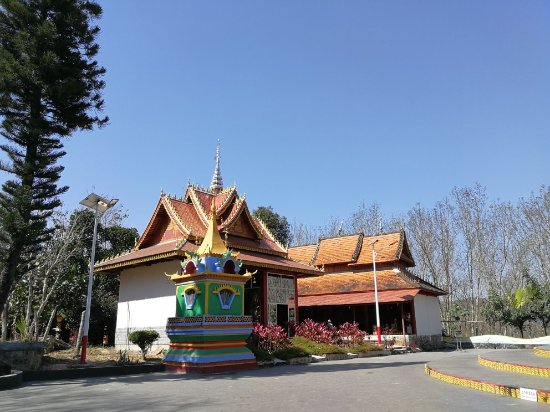 A scenic view of Xishuangbanna Manfeilong Ta