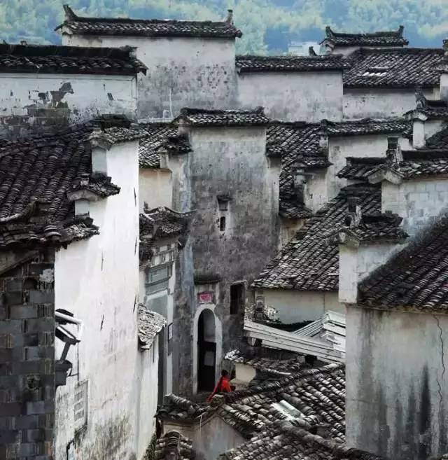 A scenic view of Xuancheng Jiangcun Gu Jianzhuqun