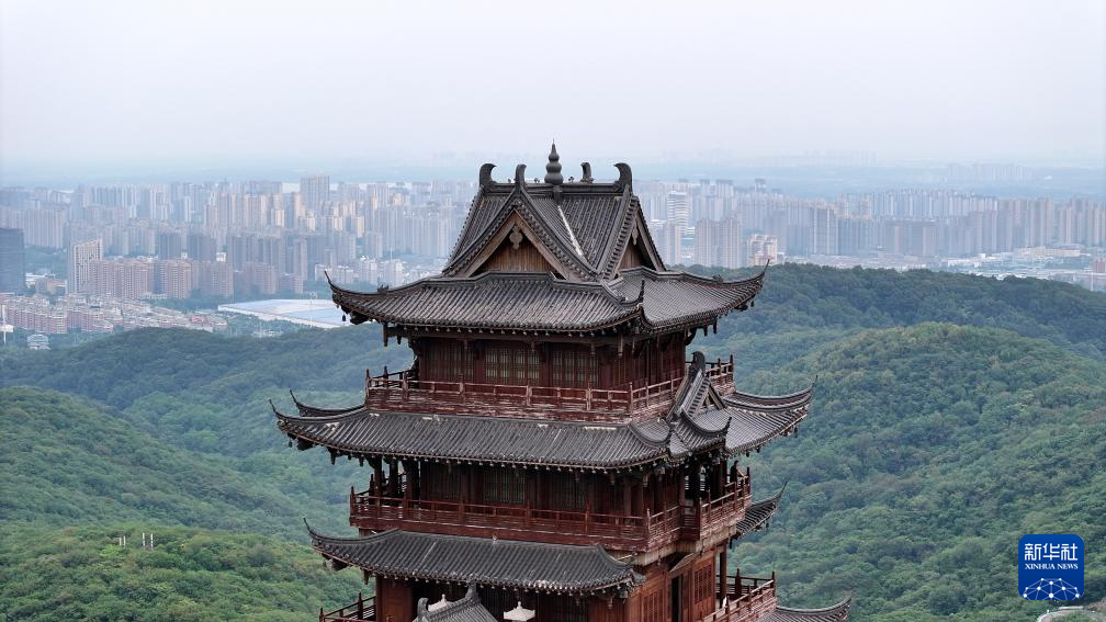 A scenic view of Xuancheng Maozhushan Guanshan Yizhi