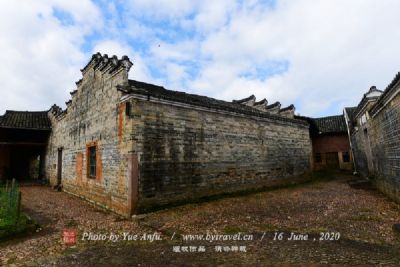 A scenic view of Xuancheng Shangzhuang Gu Jianzhuqun