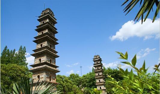 A scenic view of Xuancheng Tianshousi Ta