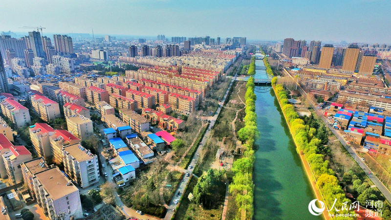 A scenic view of Xuchang Huaibanghuiguan