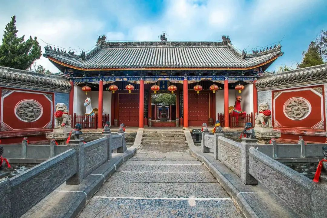 A scenic view of Xuchang Pojiguanwangmiaodadian