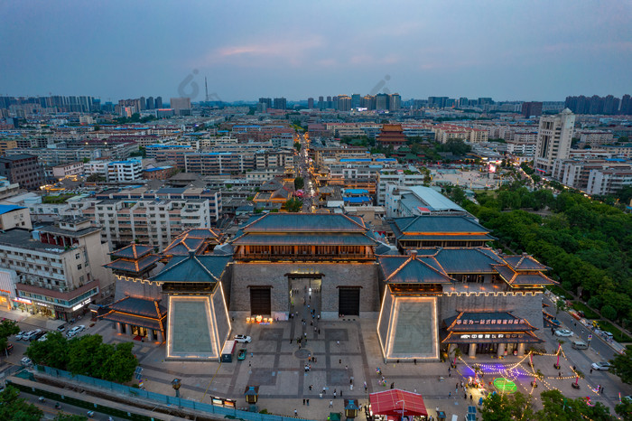 A scenic view of Xuchang Shierliancheng