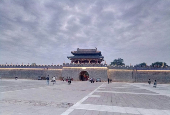 A scenic view of Xuchang Wenmiao