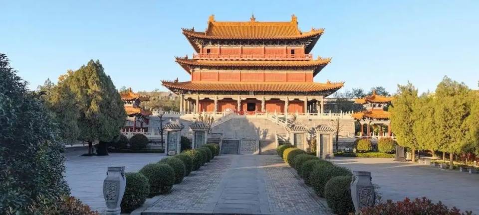 A scenic view of Xuchang Wenmiao