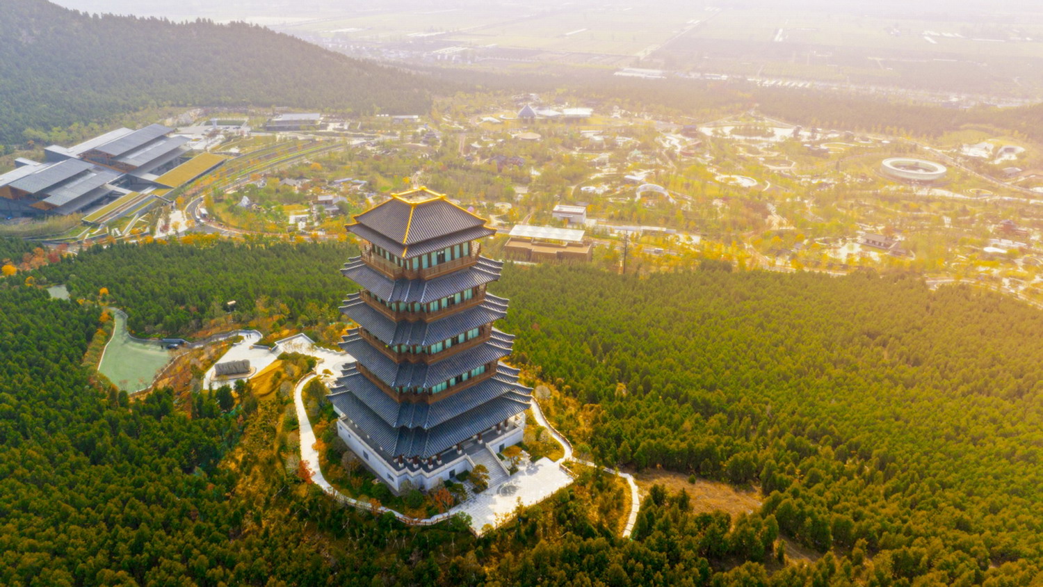 A scenic view of Xuzhou Huating Yizhi