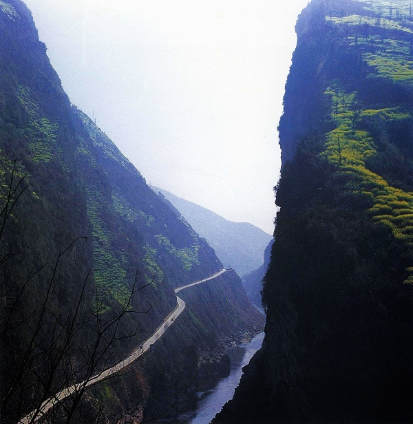 A scenic view of Yaan Yangquanmen Gudao Yizhi