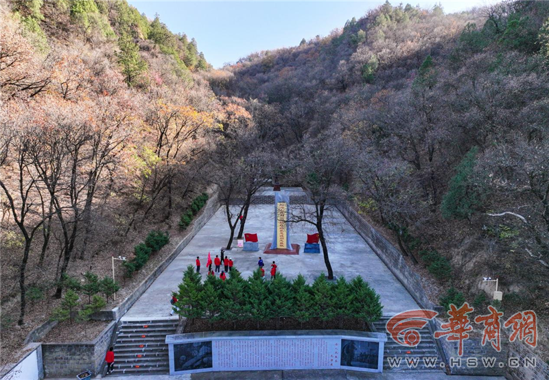 A scenic view of Yanan Zhang Side Sacrifice Memorial