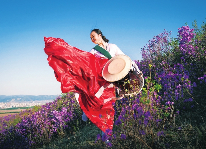 A scenic view of Yanbian Baliancheng Yizhi
