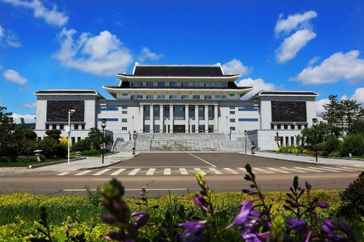 A scenic view of Yanbian Mopancun Shancheng