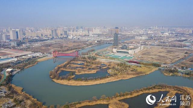 A scenic view of Yangzhou Dayunhe Subitems