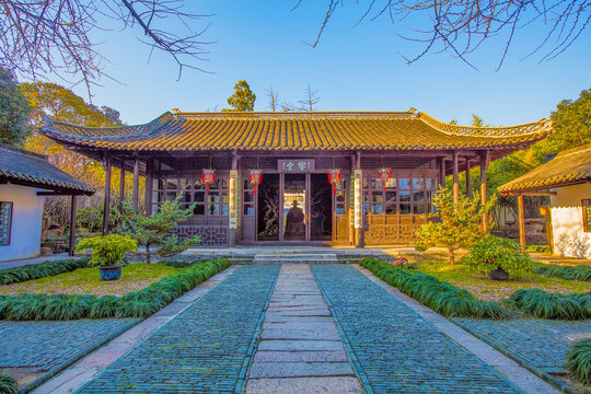 A scenic view of Yangzhou Shikefa Muci