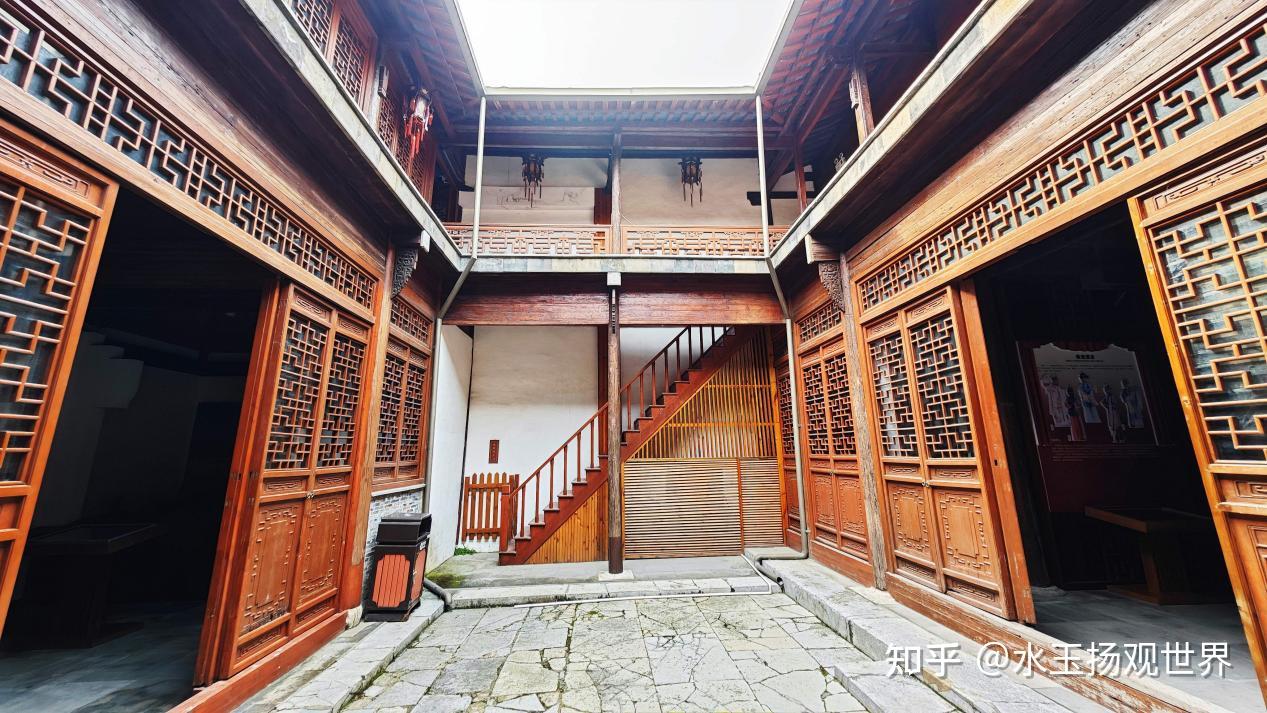 A scenic view of Yangzhou Wangshi Yanshang Zhuzhai