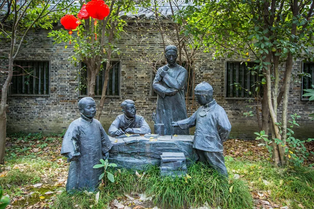 A scenic view of Yangzhou Wushi Zhaidi