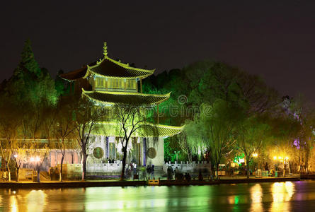 A scenic view of Yibin Daguanlou