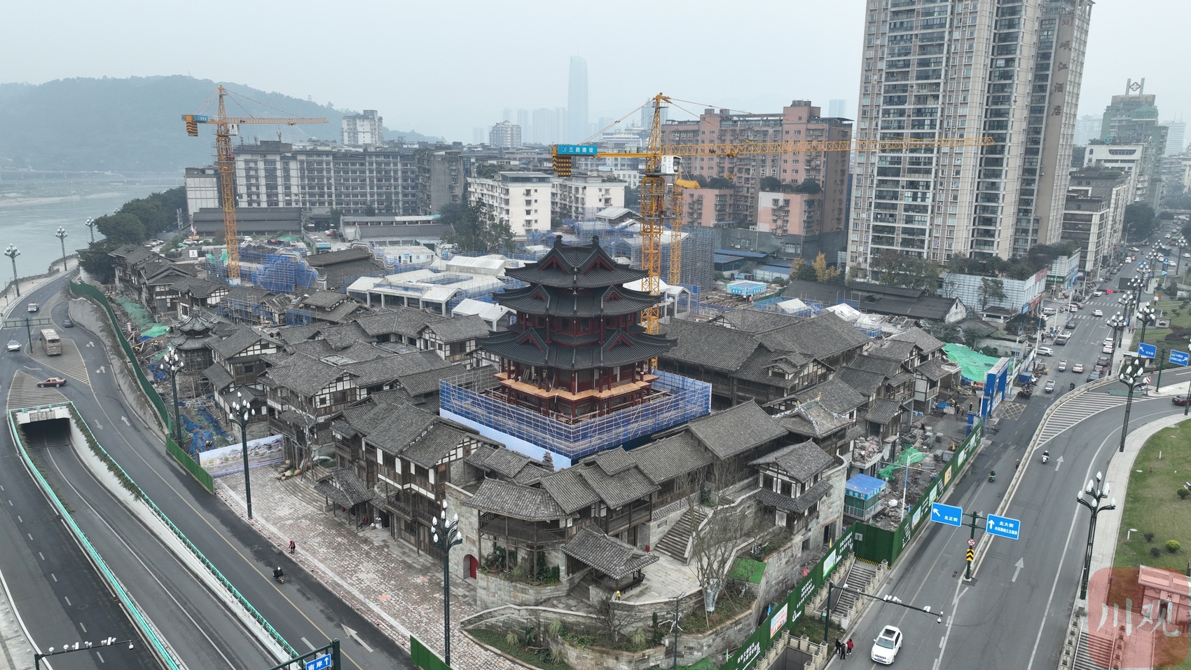 A scenic view of Yibin Wuliangye Laojiaochi Yizhi