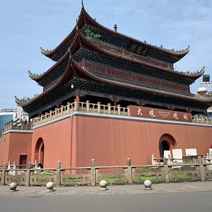 A scenic view of Yibin Zhenwushan Gujianzhuqun