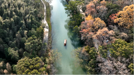 A scenic view of Yichun Laohudun Yizhi