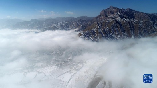 A scenic view of Yinchuan Helanshan Yanhua