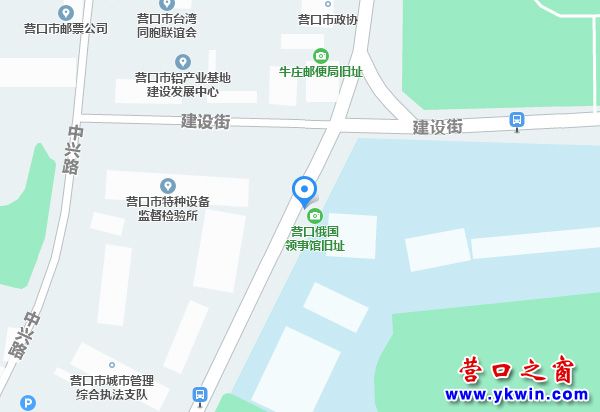 A scenic view of Yingkou Eguo Lingshiguan Jiuzhi