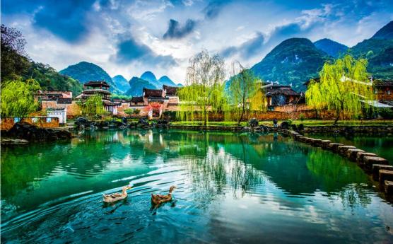 A scenic view of Yongzhou Baojing Hejia Dayuan