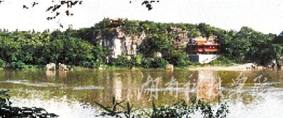 A scenic view of Yongzhou Danyan Shike